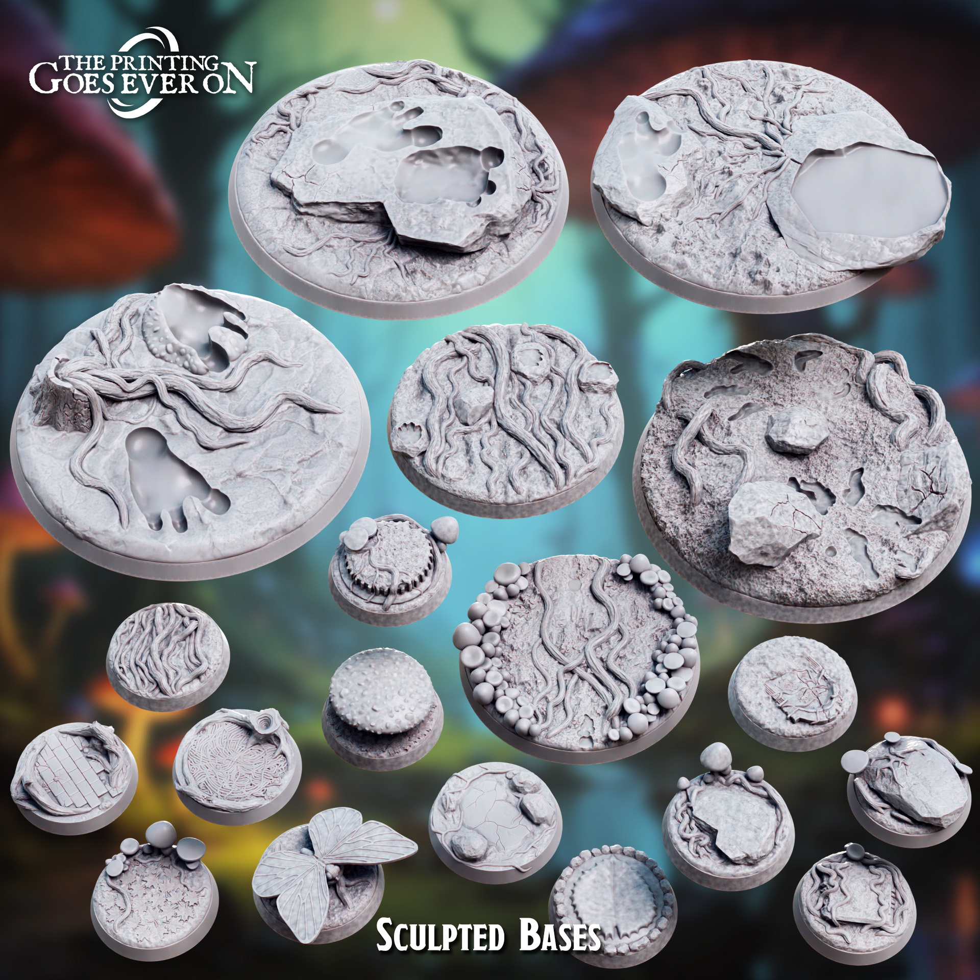 Feywild Bases - Presupported
